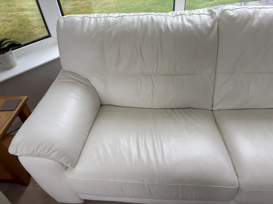 Furniture Village 3 seater sofas - White