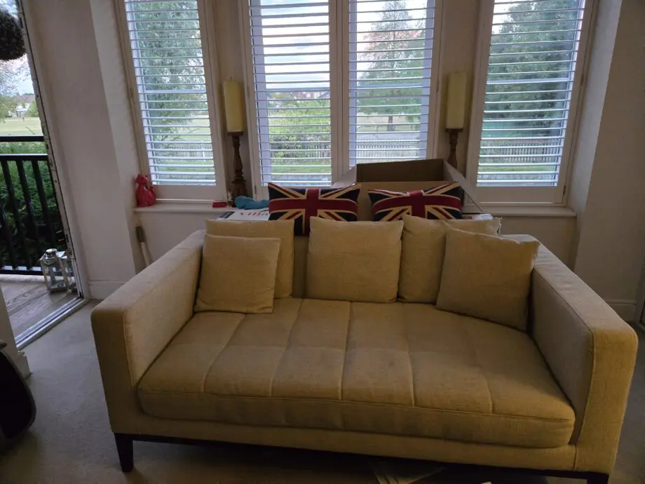 Lovely Cream 3 Seater