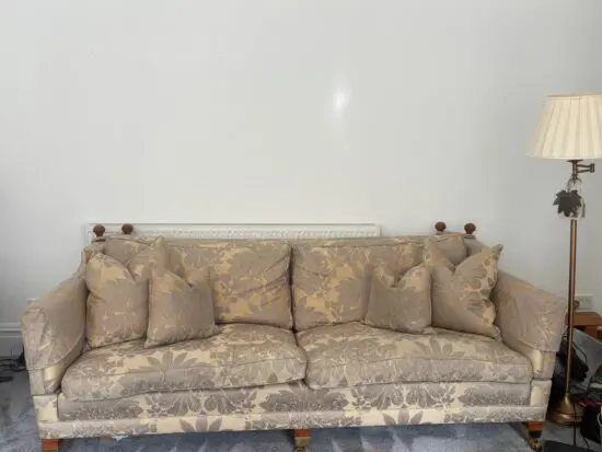 Two Duresta Trafalgar 3 seat sofas