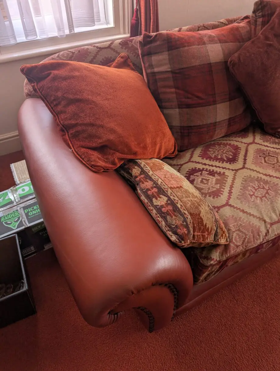 House of Fraser 4 seater feather filled sofa