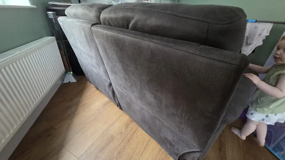 Charcoal Electric 2 seater sofa