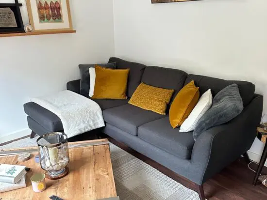 Grey sofa