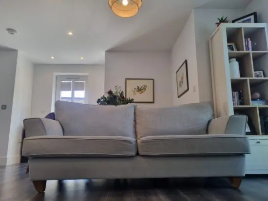 SCS Four seater Grey Sofa