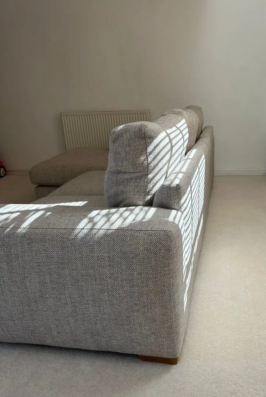 Next sofa - large, silver grey