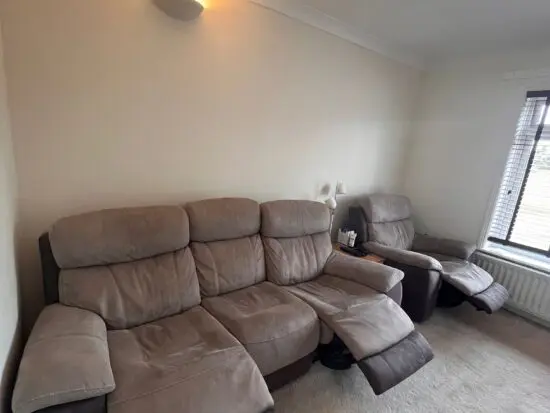 DFS Power recliner sofa set