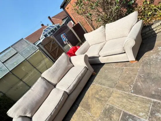 DFS 3 seater and 2 seater
