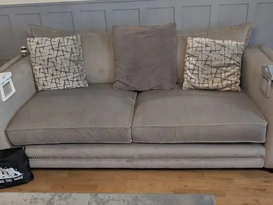 4 piece sofa set, like new