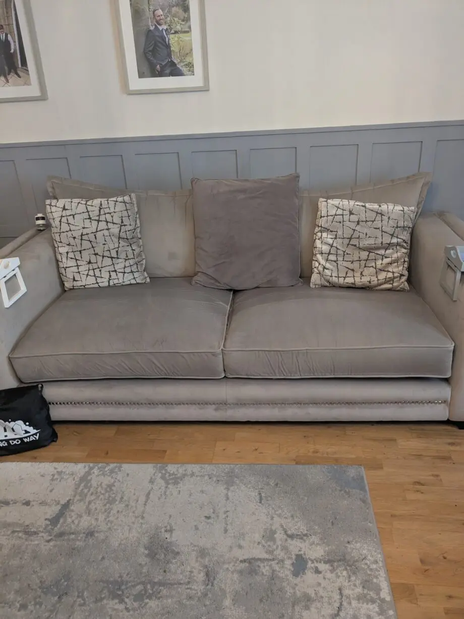 4 piece sofa set, like new