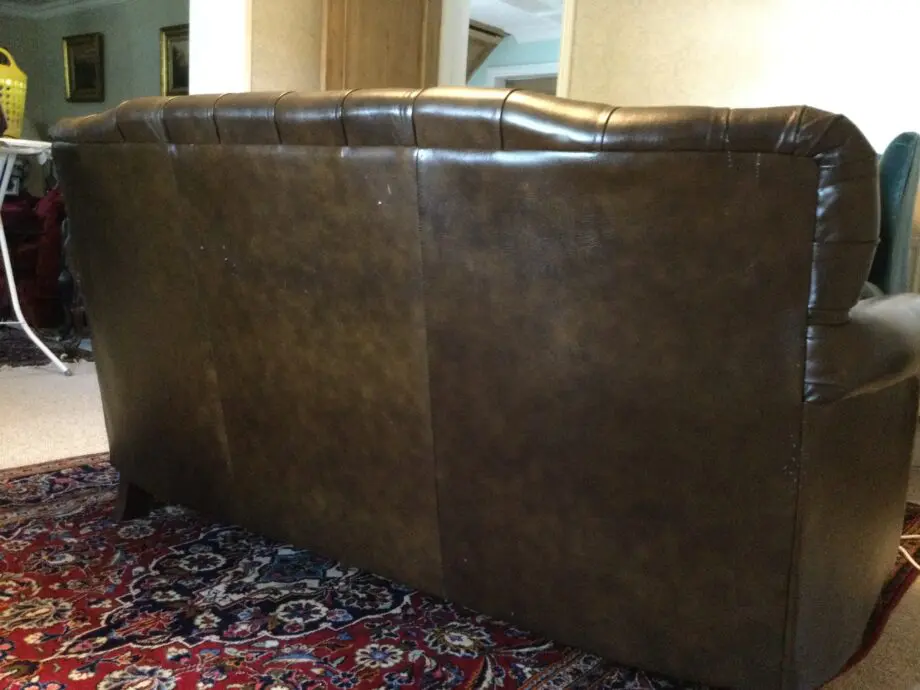 3 settee brown settee