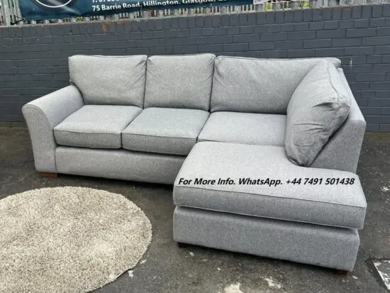 Next Michigan Corner Chaise Sofa || Chenille Fabric