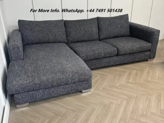 John Lewis L-Shaped Corner Sectional Sofa For Sale