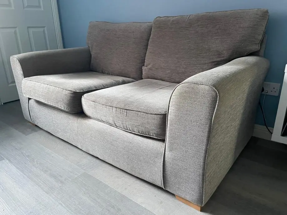 NEXT 3 piece suite - sofa, sofabed and storage footstool.