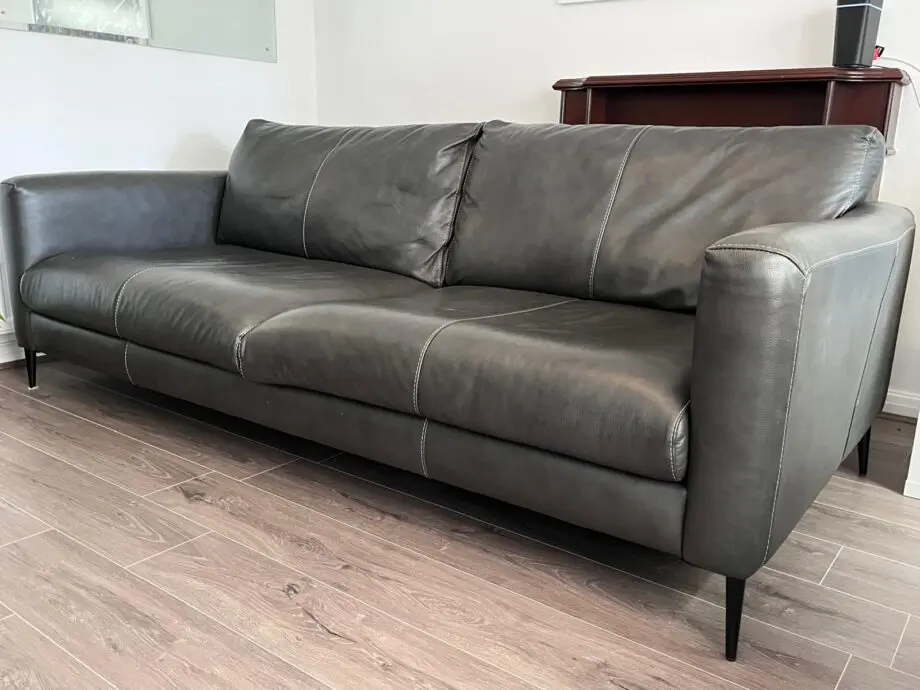 Grey 3 seater sofa