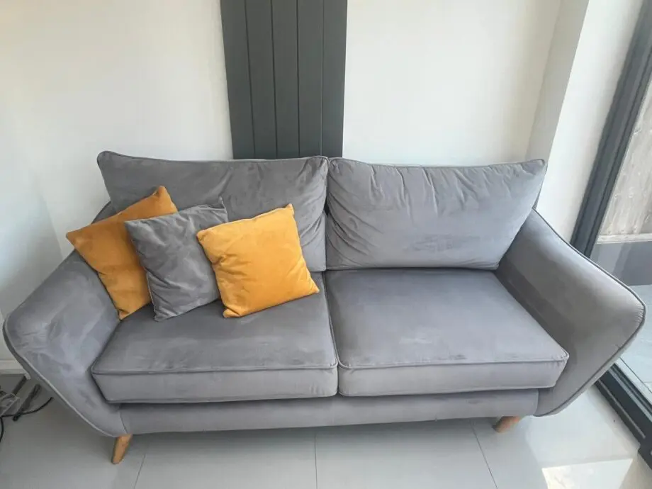 Habitat Grey 3 Seater Sofa