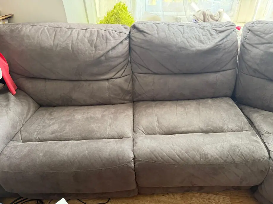 DFS GREY CORNER SOFA Recliner