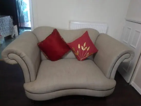 DFS Cream colour 2 seater sofa