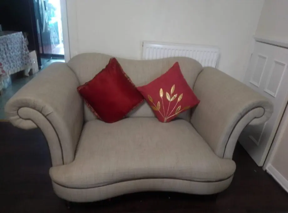 DFS Cream colour 2 seater sofa