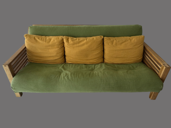 Futon Company - Forest Green "Horizon 3 Seater Sofa Bed