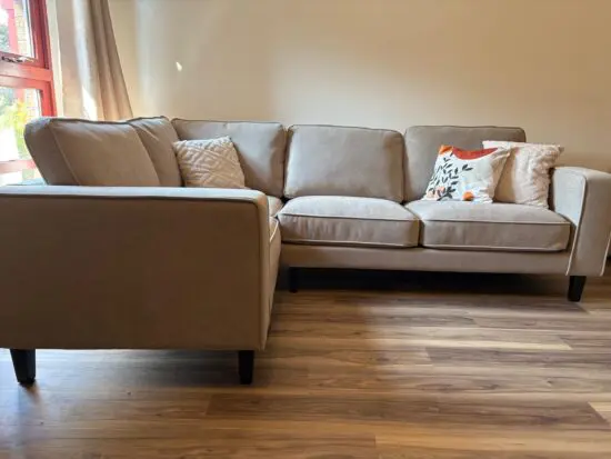 Dusk soho corner sofa sand color