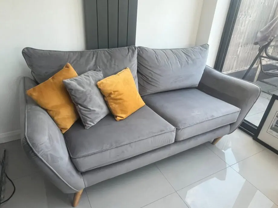 Habitat Grey 3 Seater Sofa