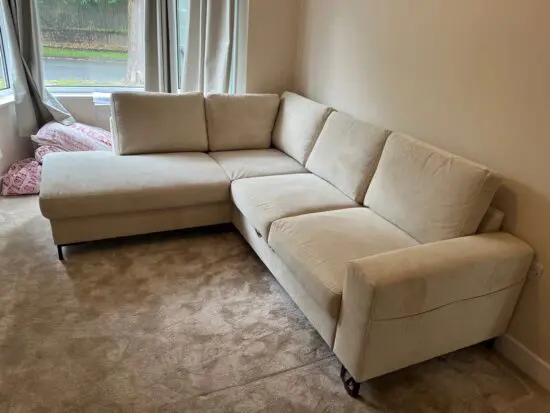 Wayfair Lofty Lily corner sofa bed