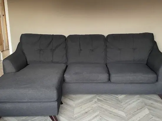 Penny 4 seater lounger and arm chair DFS in charcoal