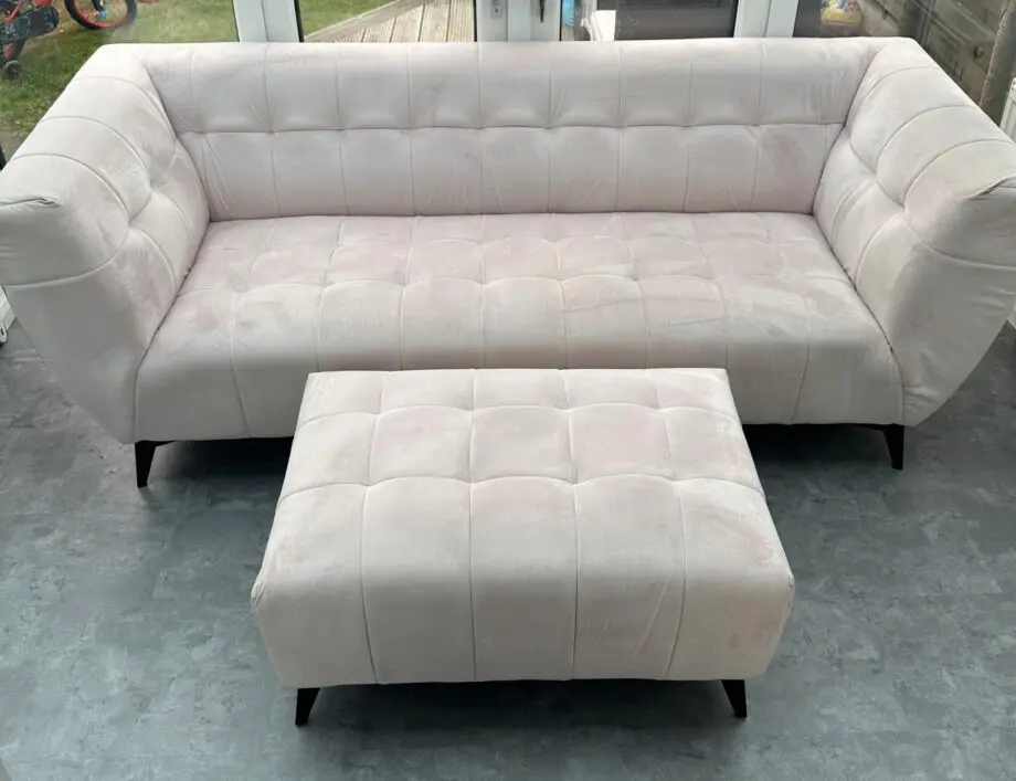 Pink sofa set