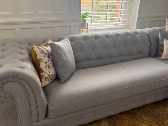 Made Grey corner sofa