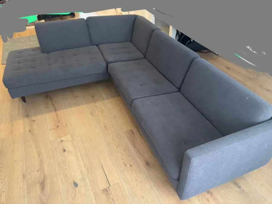 Bo Concept Dark grey corner sofa
