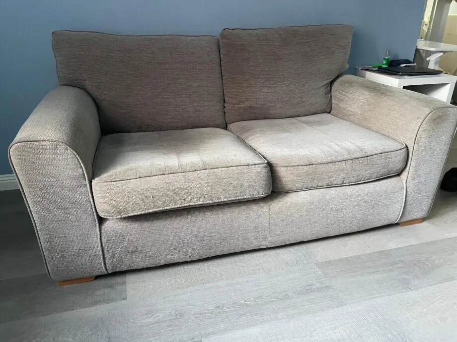 NEXT 3 piece suite - sofa, sofabed and storage footstool.