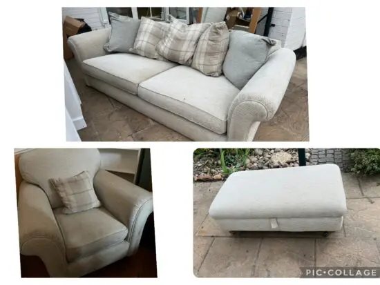 DFS Beige Sofa Set