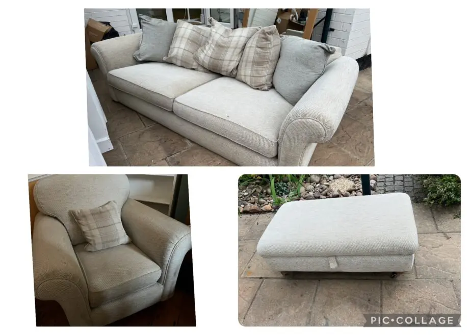 DFS Beige Sofa Set