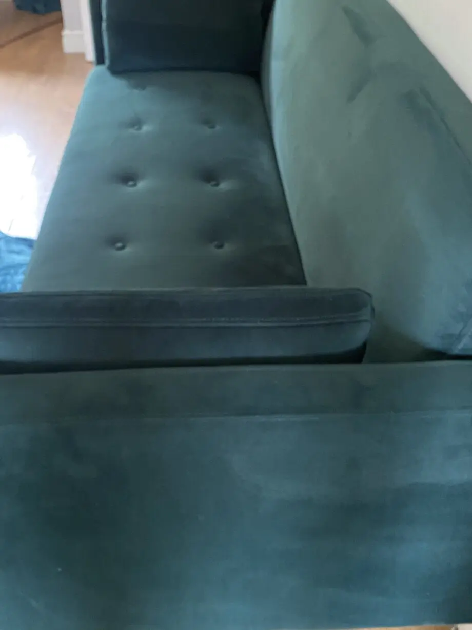 Dusk Hudson 3 seater sofa bed forest green