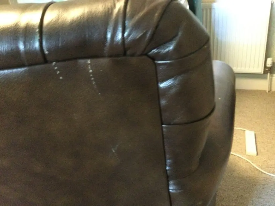 3 settee brown settee