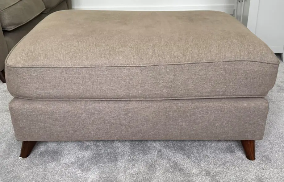 Furniture Village 3 piece set - Corner Sofa, Two seat sofa and Footstall