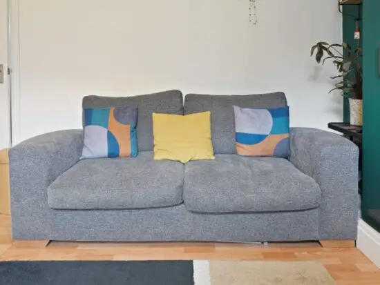 Next Grey three seater sofa