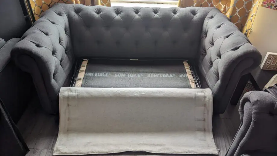 DFS Grey 3 seater sofa and 2 seater sofa bed