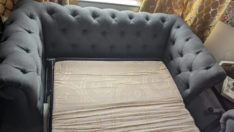 DFS Grey 3 seater sofa and 2 seater sofa bed