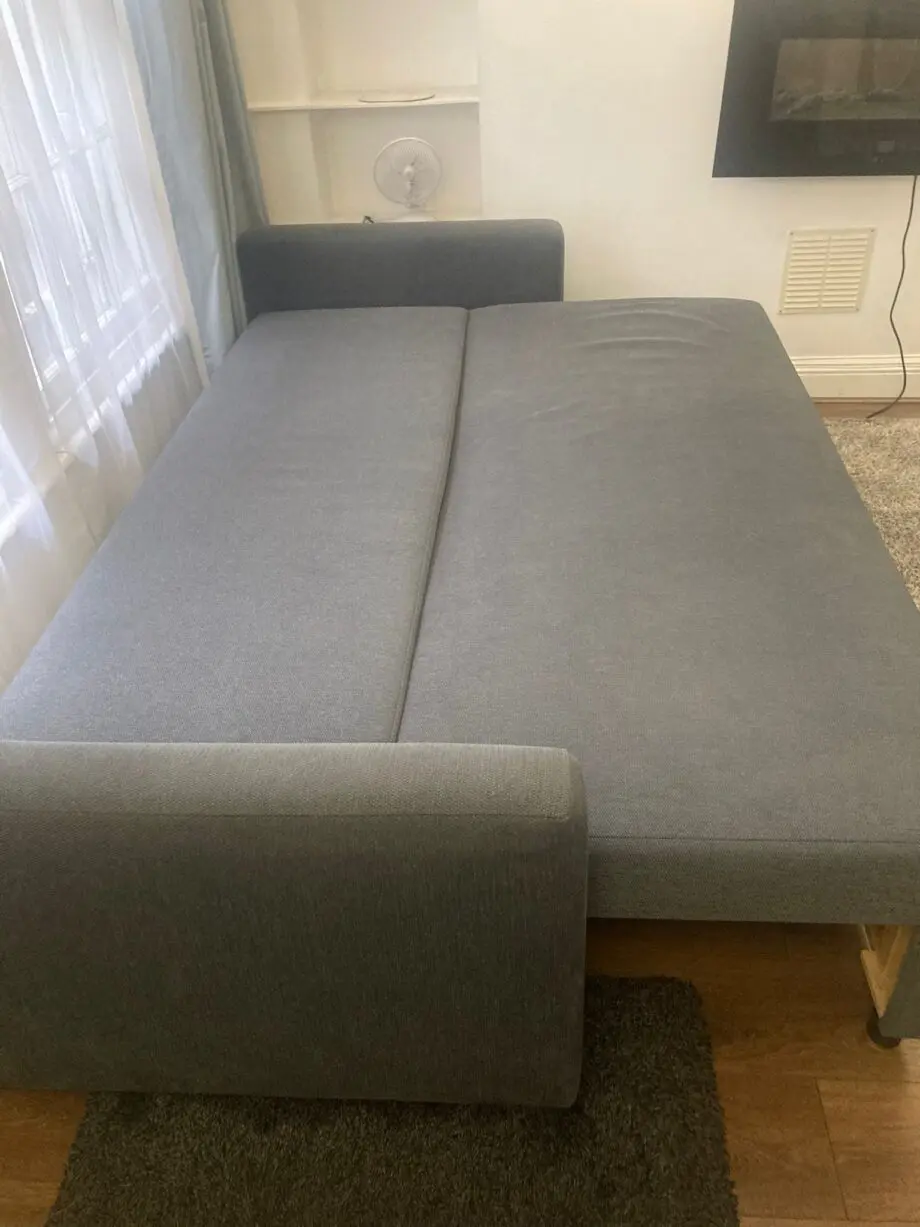 Ikea Friheten Skiftebo Dark Grey 3 Seat Sofa Bed