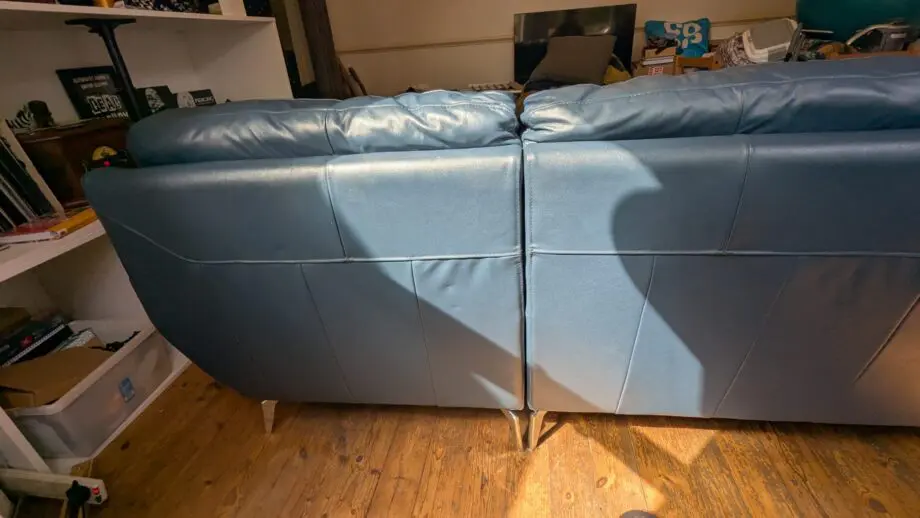 DFS Fargo - Denim Blue - Right Hand Facing Chaise End Sofa