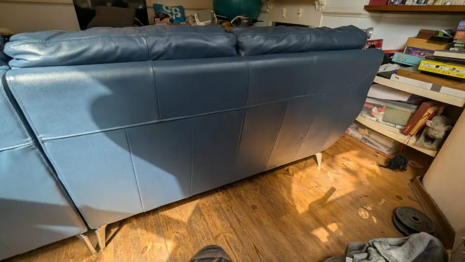 DFS Fargo - Denim Blue - Right Hand Facing Chaise End Sofa