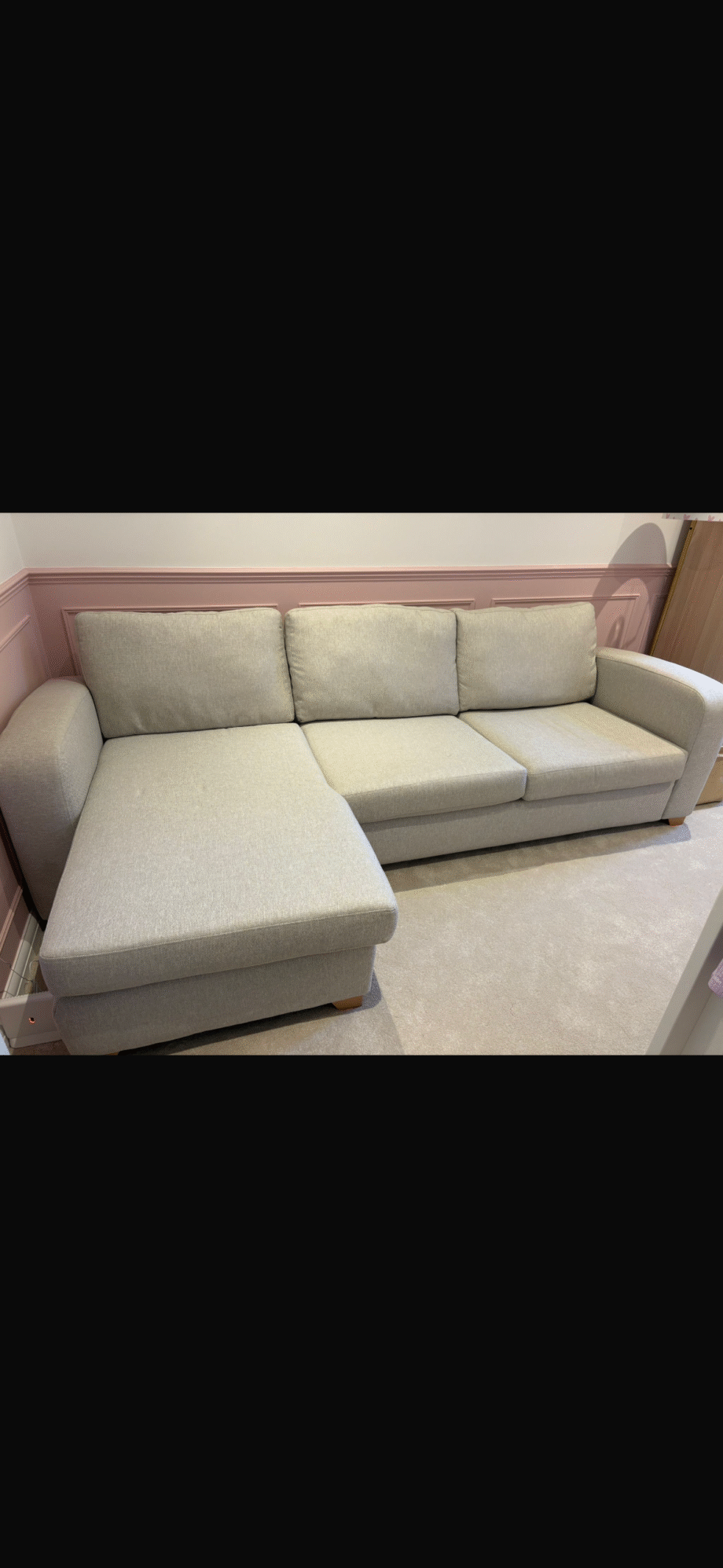 DFS corner sofa bed