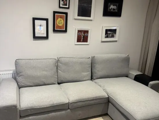 Ikea KIVIN 3-seater sofa with chase longue