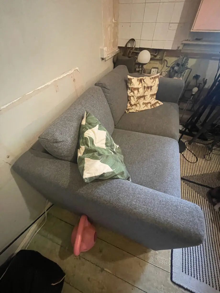 IKEA grey 2 seater, great condition