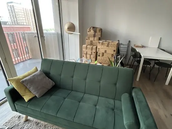 Emerald Green 3 Seats Sofa Brand New