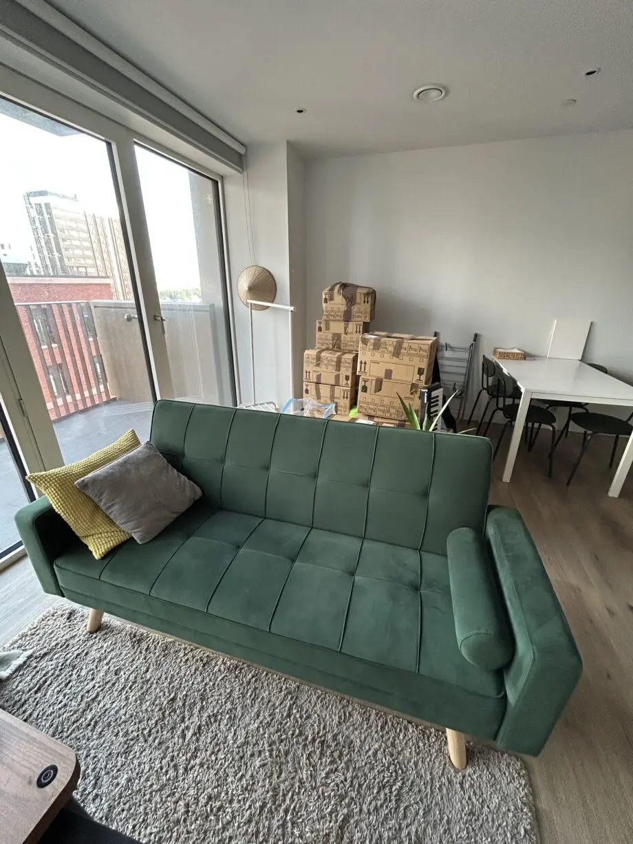 Emerald Green 3 Seats Sofa Brand New