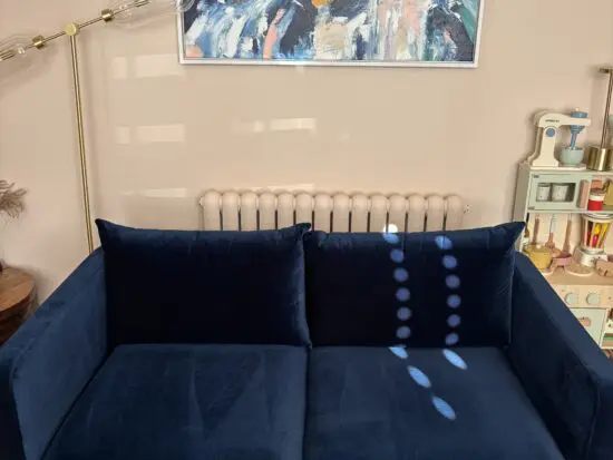 Swoon Freja 2-Seater Sofa – Easy Velvet Ink Blue