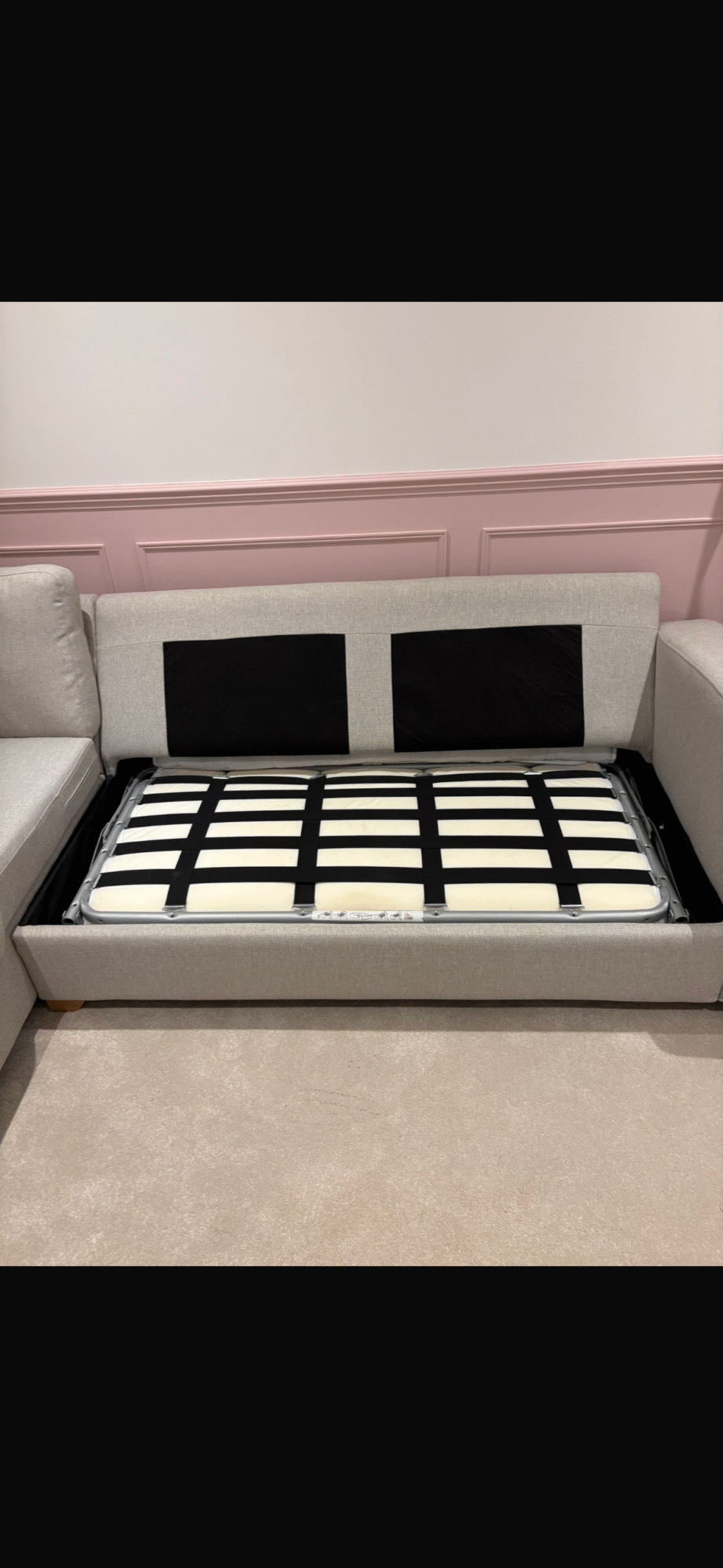 DFS corner sofa bed