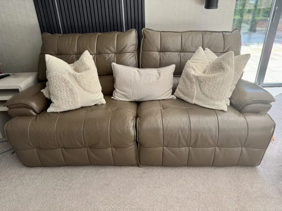 Sofology brown recliner sofa set
