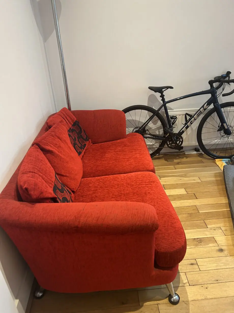 Red Sofa Set